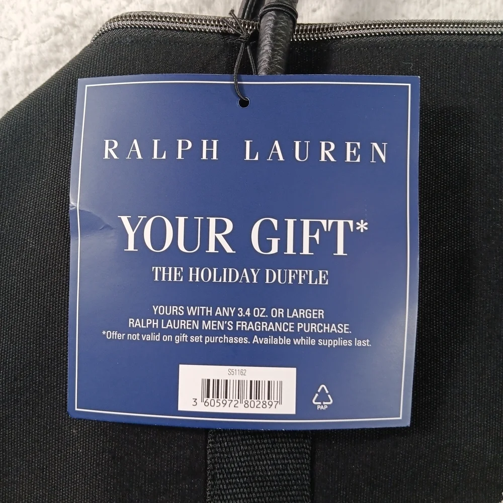Ralph Lauren Black Men's Duffle Bag